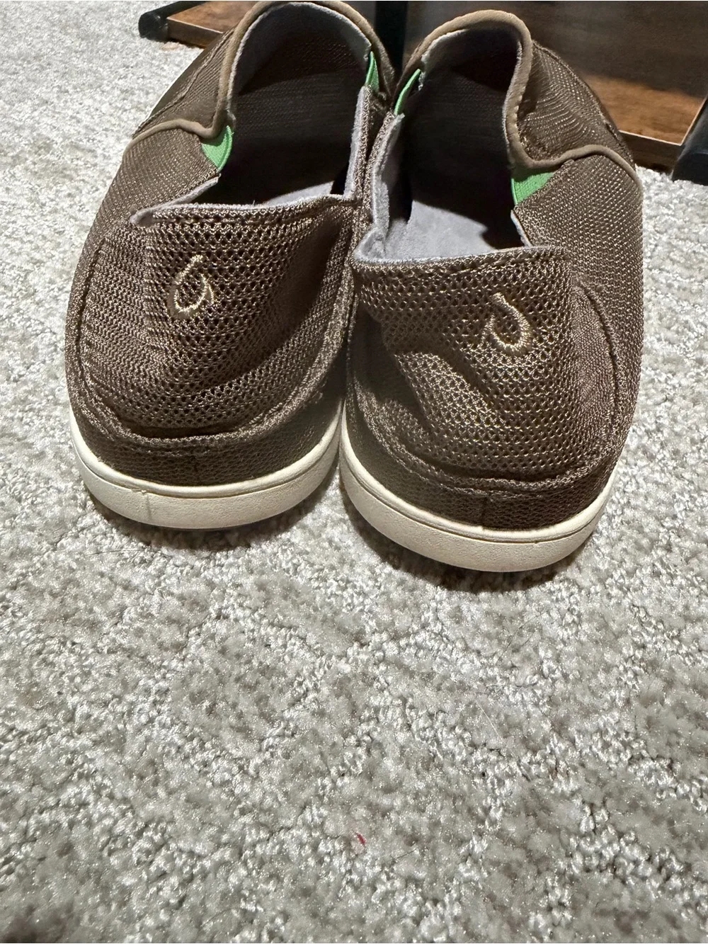 OluKai Men's Nohea‎ Mesh Slip-On Shoes in Mustang